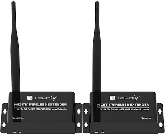 Techly HDMI Extender IDATA HDMI-WL55 8059018365634