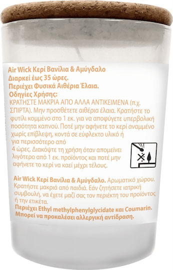 Airwick Aromatische Kerze in Gefäß Vanille & Mandel Airwick Aromatische Kerze in Gefäß Vanille & Mandel