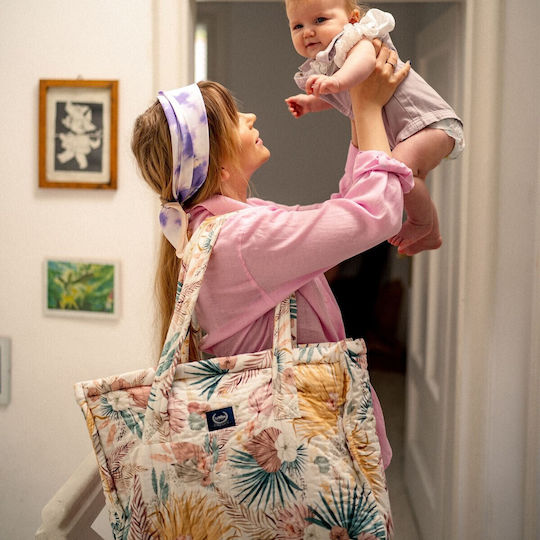 Τσάντα Mommy Bag Mollet Quilted Tuscany Rafaello La Millou - 47χ15χ38