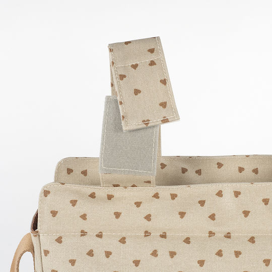Poppy Cinnamon Hearts Changing Bag | Walking Mum 1120800321