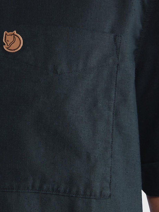 Short-sleeved Shirt Navy Blue