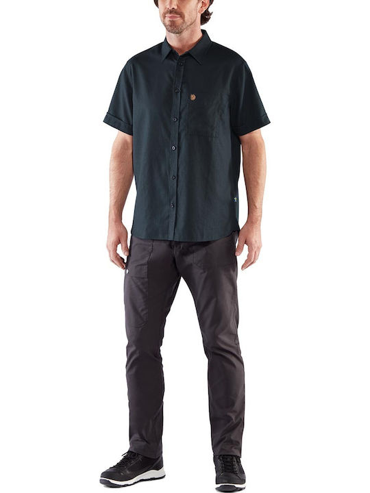 Short-sleeved Shirt Navy Blue