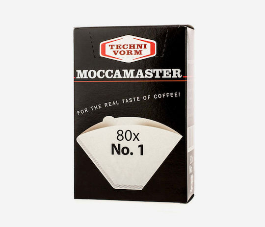 Moccamaster 1 Φίλτρο Καφέ Χάρτινο