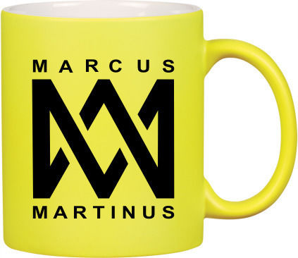 Marcus & Martinus Κούπα Κεραμική Κίτρινη 325ml