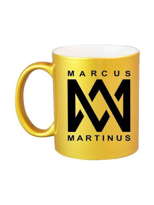 Marcus & Martinus Becher Keramik Gelb 325ml