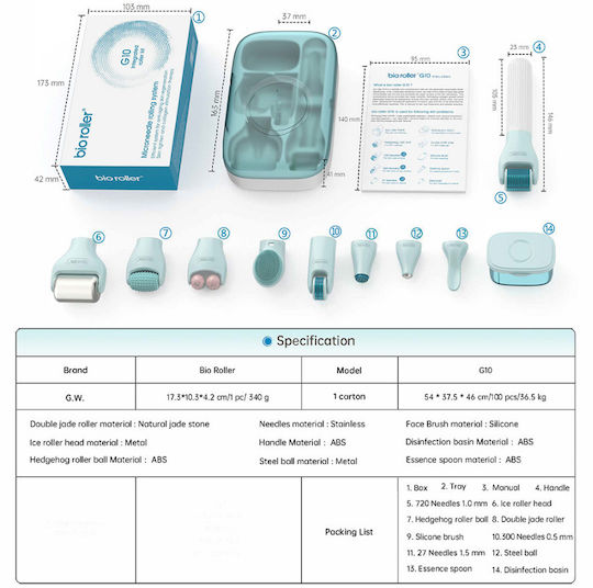 Συσκευή Μεσοθεραπείας Dr.pen Bio Roller G10