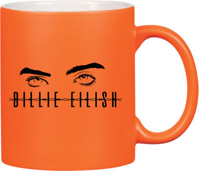 Billie Eilish Becher Keramik Gelb 325ml