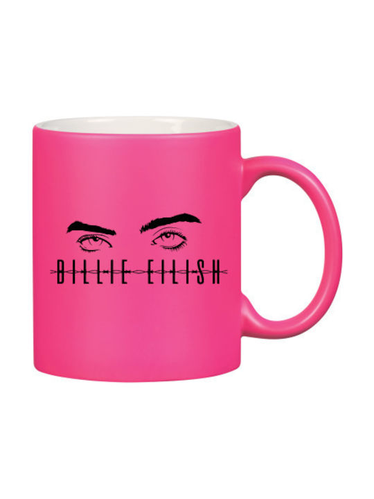 Billie Eilish Becher Keramik Gelb 325ml