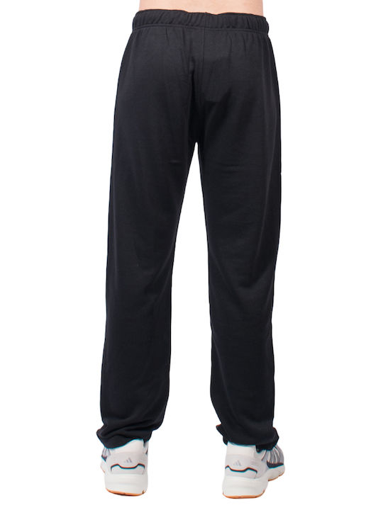 Champion Straight Hem Pants Παντελόνι Φόρμας Μαύρο