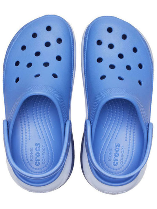 Crocs Classic Mega Crush Women's Clogs Blue