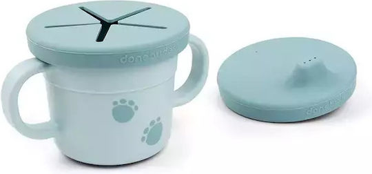 Done by Deer Baby Cup made of Silicone Blue 215ml for 6m+m+