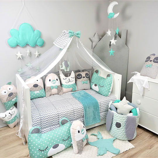 Baby Star Σετ Κούνιας Tiny Friends Βεραμάν