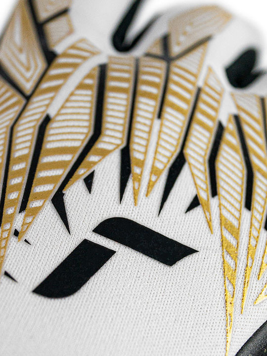 Reusch Pure Contact Gold X Glueprint Strapless Adults Goalkeeper Gloves Gold
