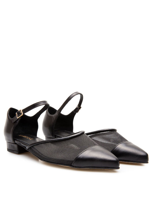 Labrini Damen Ballerinas in Schwarz Farbe