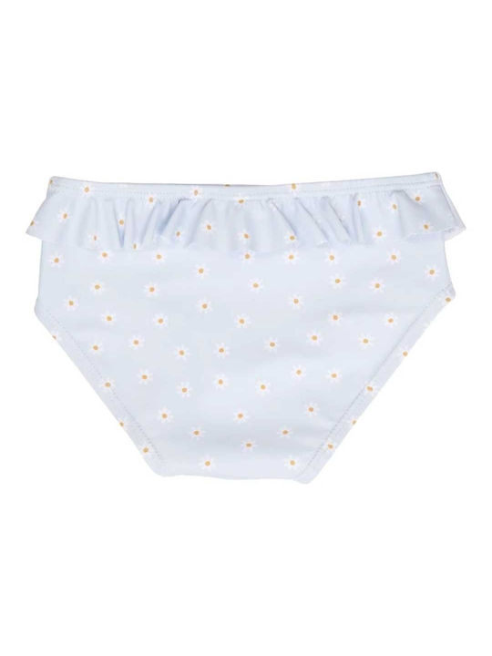 Cl3-81140 Little Dutch Kinder-Bikini mit Rüschen Daisy Blau