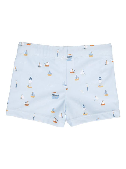 Cl3116-40 Little Dutch Kids Badeshorts für Jungen Matrosenbucht Dunkelblau