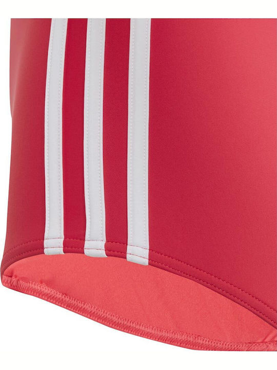 Adidas Παιδικό Ολόσωμο Μαγιό Originals Adicolor 3-stripes Swimsuit Ir6259-actpnk/white