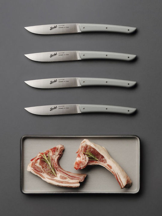 Berkel Μαχαίρια Steak από Ανοξείδωτο Ατσάλι 11cm 4τμχ