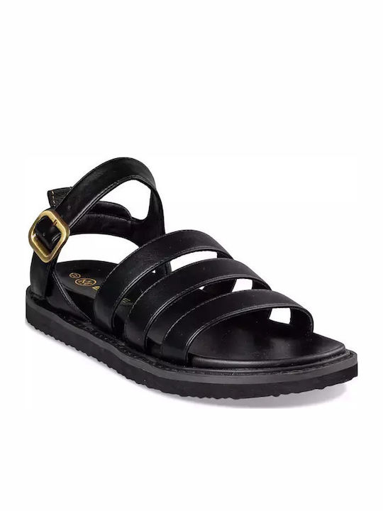 Envie Shoes Flatform Sandals E32-19364-34 Μαυρο
