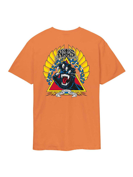 Santa Cruz Screaming Men's Short Sleeve T-shirt Orange