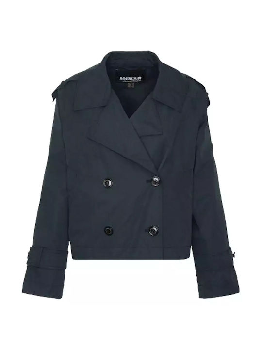 Women's Short Lifestyle Jacket for Winter Black