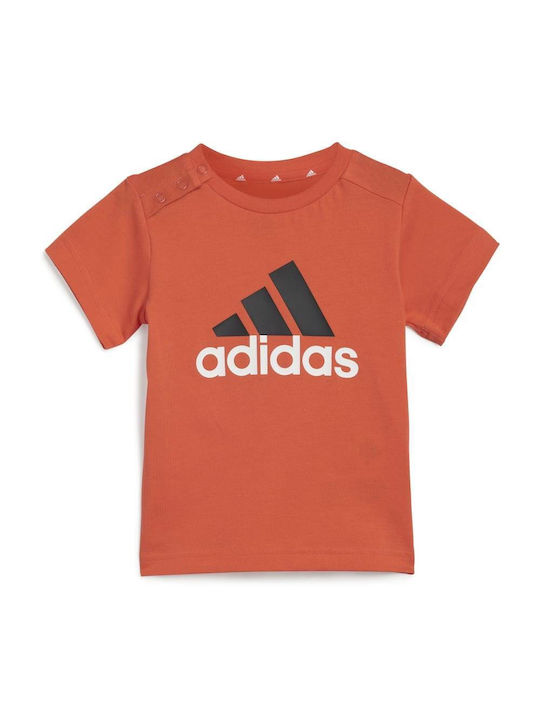 Adidas Kinder Set mit Shorts Sommer 2Stück Rot