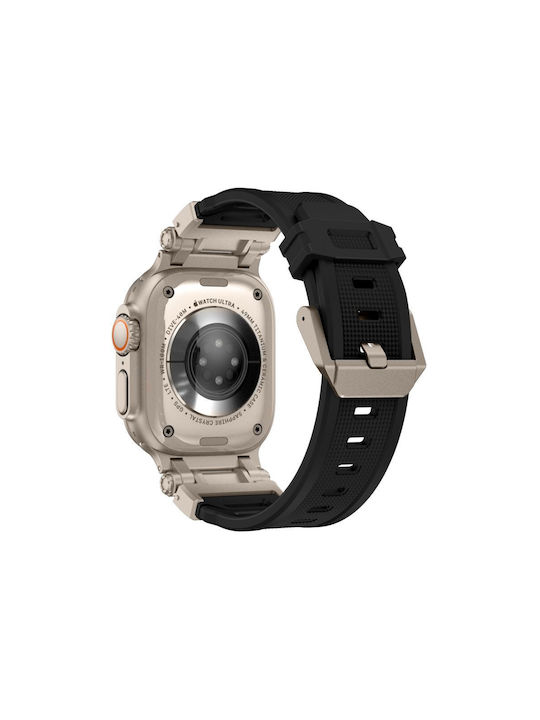Tech-protect Delta Pro Apple Watch 4 / 5 / 6 / 7 / 8 / 9 / Se / Ultra 1 / 2 (42 / 44 / 45 / 49 Mm) Black/titanium