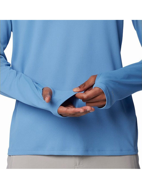 Sweatshirt with Hood Blue