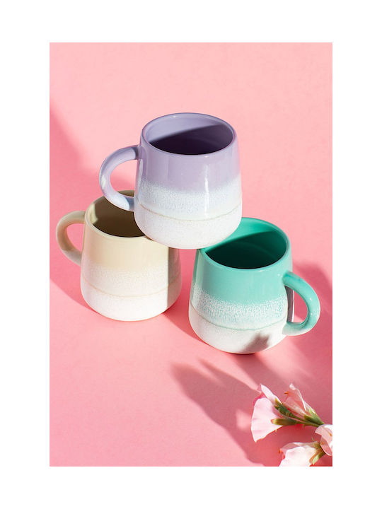 Sass & Belle Tasse Keramik Gelb 360ml 1Stück