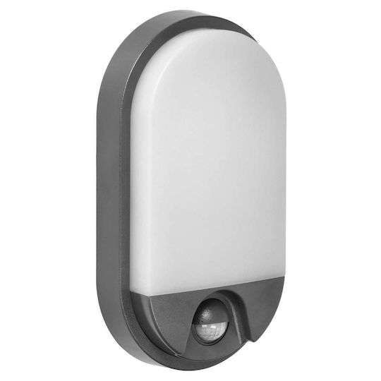 Adviti Wall-Mounted Outdoor Ceiling Light LED IP54 15W with Natural White Light 11.92x21.22x4.45εκ.