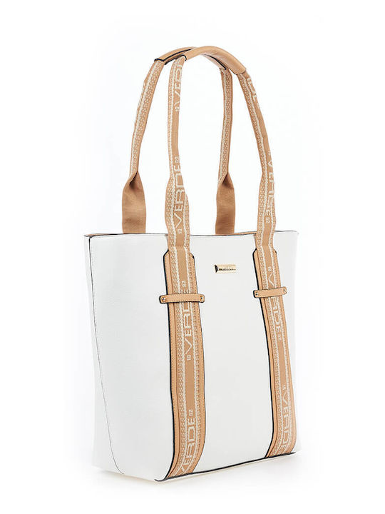 Verde Women's Bag Shoulder White