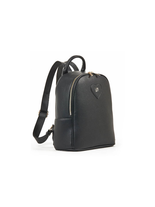 Verde Damen Tasche Rucksack Schwarz