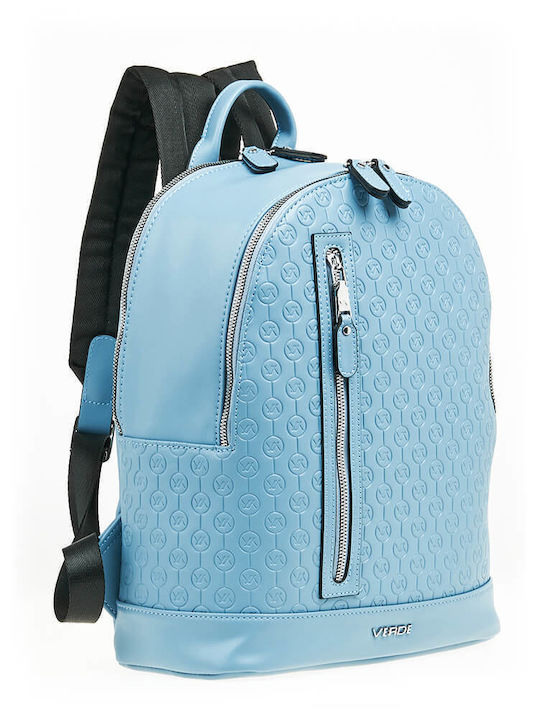 Verde Damen Tasche Rucksack Hellblau