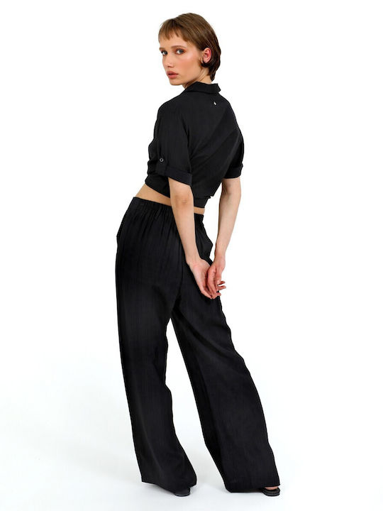 Pantaloni Negru 40372