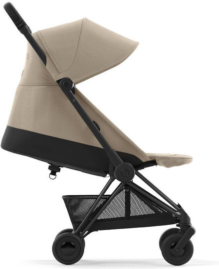 Cybex Coya Καρότσι Μωρού Matt Black Cozy Beige