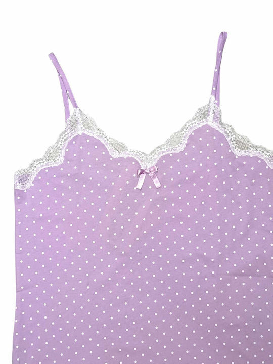 Noidinotte Summer Cotton Babydoll Lila