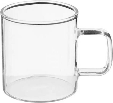 Secret de Gourmet Set Tassen Kaffee Glas Transparent 100ml 6Stück