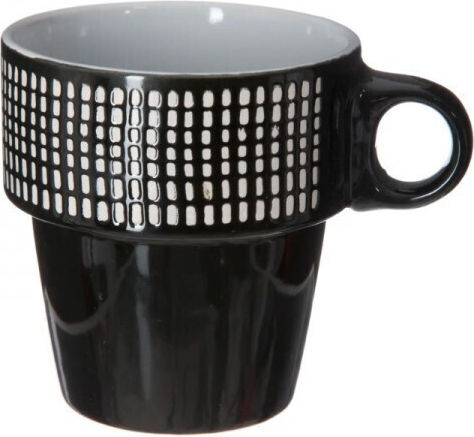Secret de Gourmet Set Tassen Kaffee Keramik Weiß 260ml 6Stück