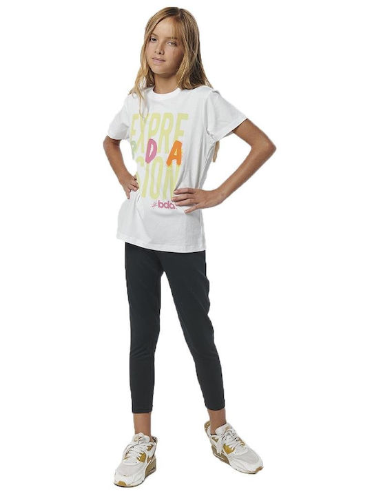 Body Action Kinder-T-Shirt Weiß