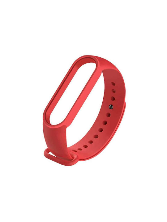 Edman Λουράκι Κόκκινο (Mi Smart Band 5/Mi Smart Band 6Huawei Band 7)