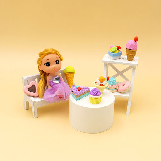 Fancy Eraser Set: Ice Cream