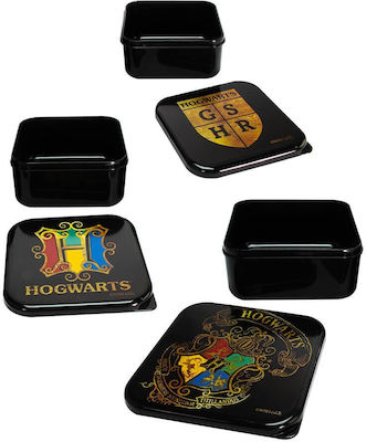 Σετ 3 Δοχεια Φαγητου Χαρι Ποτερ - Harry Potter 3 In 1 Snack Pots Hp714903 Blue Sky Studios