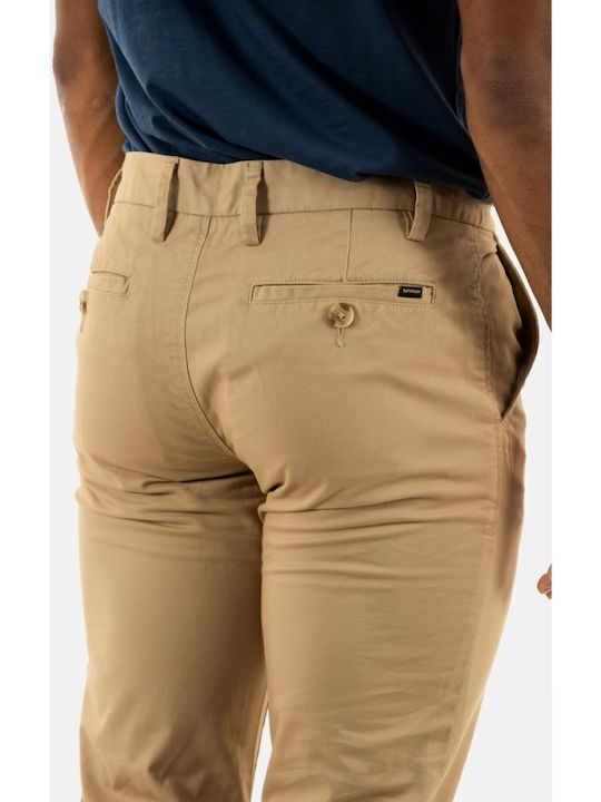 Beige Chinos Trousers Superdry M7011130a 5ye