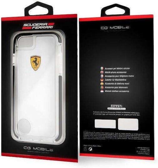 Ferrari Back Cover Πλαστικό Διάφανο (iPhone 8/7)