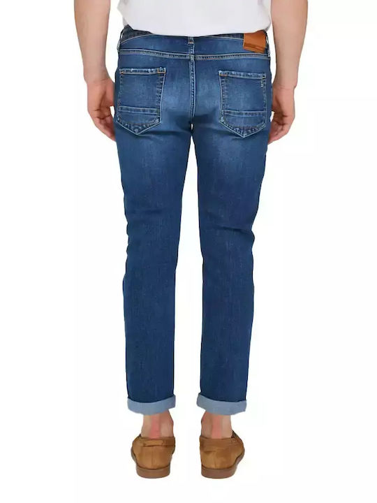 Uniform Jeans Uniform Ibanez Pantaloni de Bărbați din Jean în Croială Slim Albastru