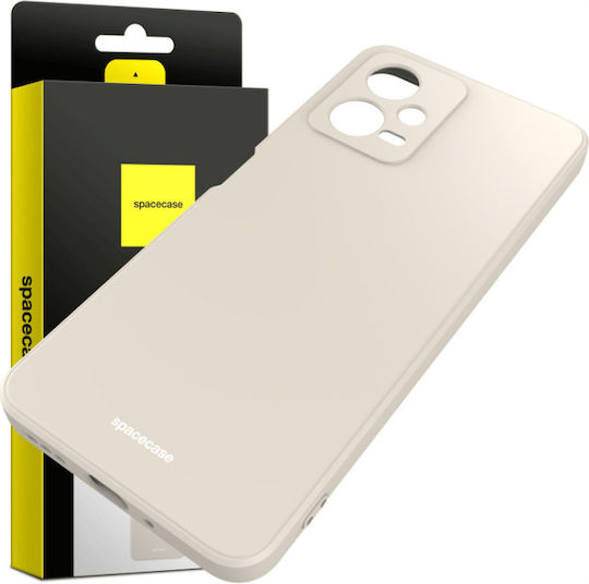 Spacecase Silicone Back Cover Σιλικόνης Μπεζ (Redmi Note 12 5G)