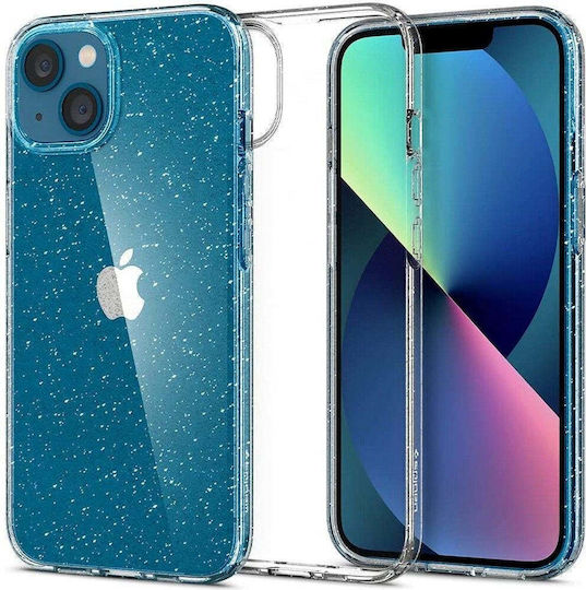 Spigen Liquid Crystal Back Cover Σιλικόνης Ροζ (iPhone 13)