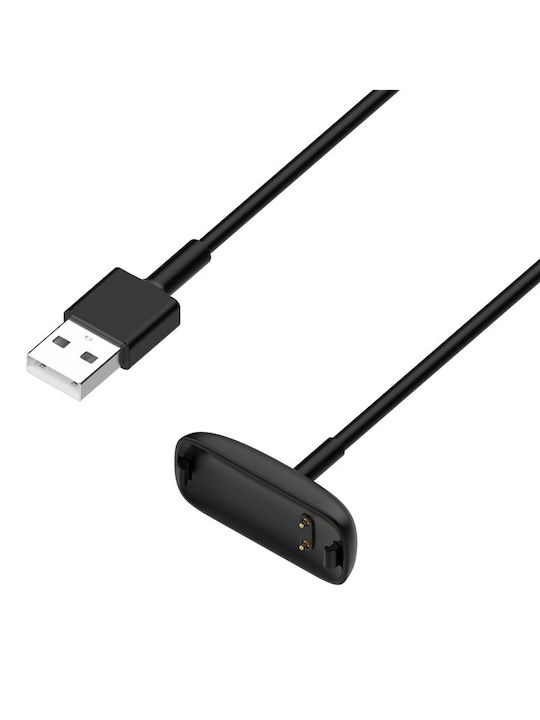 Edman Ladegerät für Fitbit Inspire 3 Schwarzς