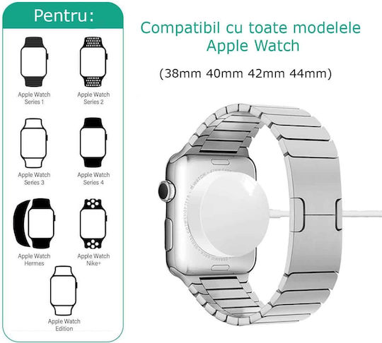 Edman Ladegerät für Apple Watch, iWatch Weißς