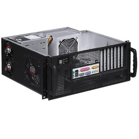 Techly Chassis Industrial Rack 19/desktop 4u Ultra Compact Black" I-case Mp-p4hx-blk6